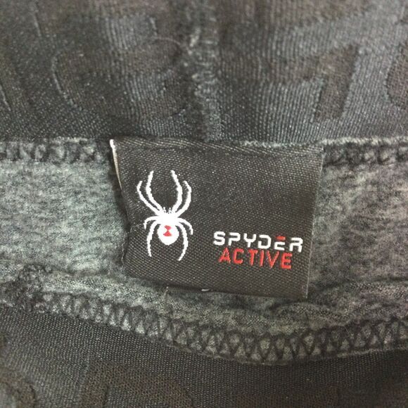 Spyder Mens Active ProWeb Stretch Baselayer Tights Pants Gray & Black Size Small - Picture 8 of 15